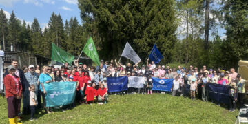 Сотрудники 17 компаний вышли на посадку леса в Подмосковье