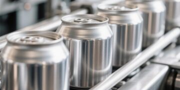 Алюминиевую банку начали делать из переработанного сырья