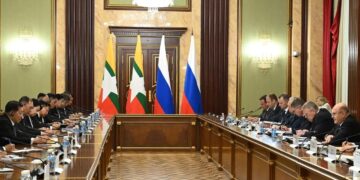 Мишустин обсудил с президентом Мьянмы строительство АЭС и порта Давей