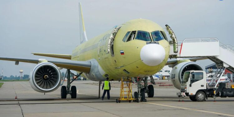 Первый серийный МС-21-310 успешно совершил полёт
